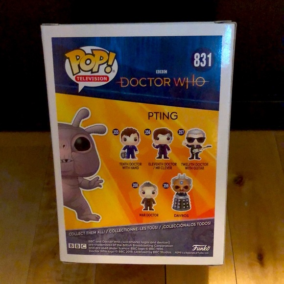 Funko POP! 831 Doctor Who PTING - Picture 4 of 9